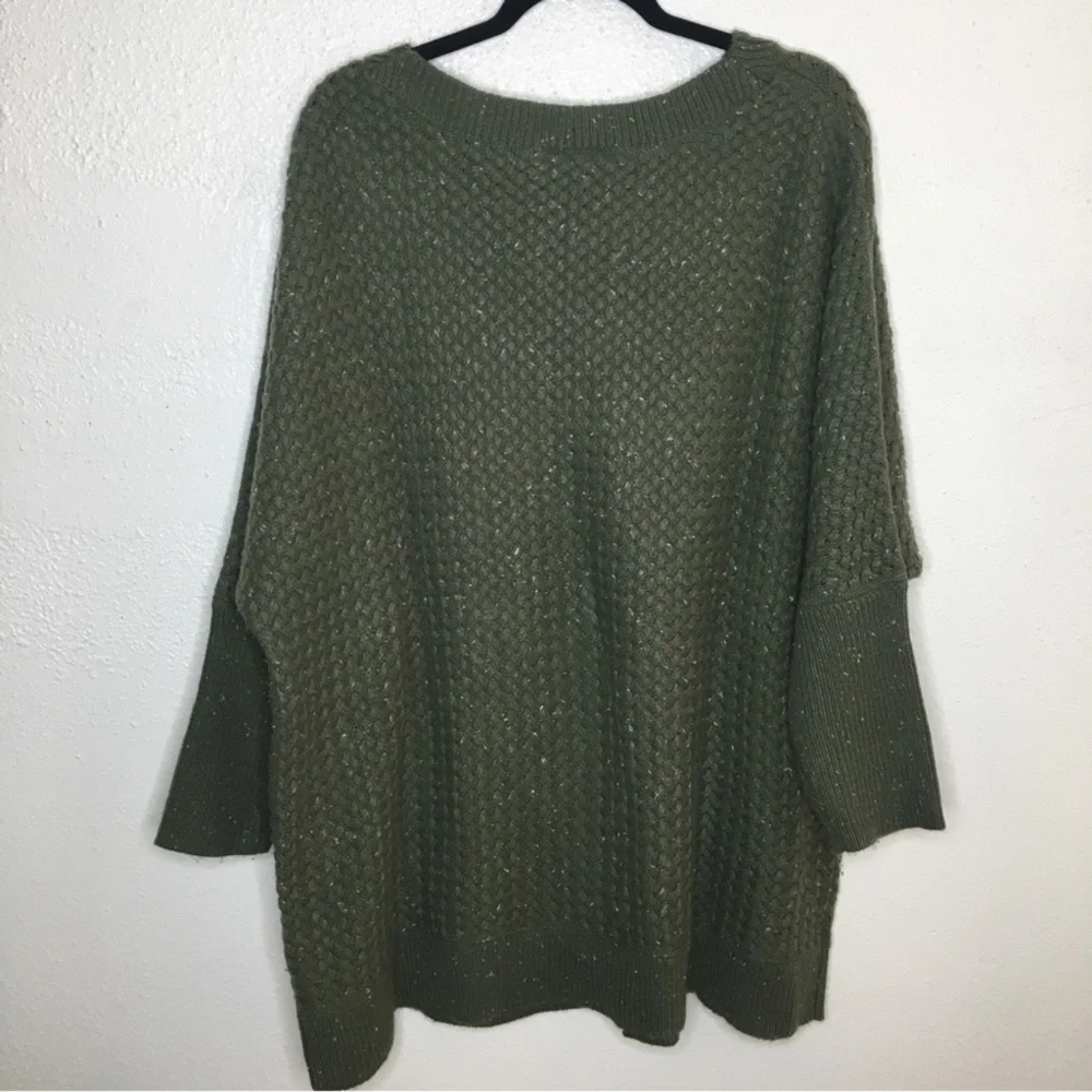 Lane Bryant Sweater in Olive Green 26/28